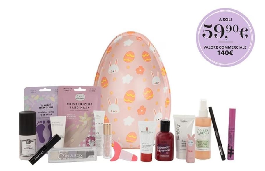 Uovo di Pasqua Beauty Douglas contenuto